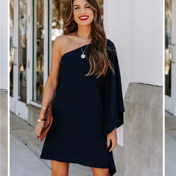 Vici Dresses & Skirts - Vici Side to Side One Shoulder Dress